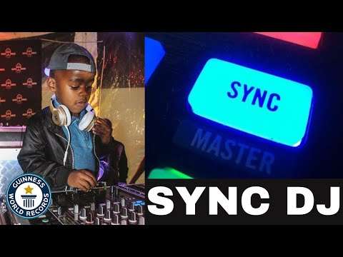 DJ ARCH JNR EXPLAINS WHAT A SYNC DJ IS (5yrs Old)