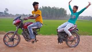 Must Watch New Funny Video 2021 Top New Comedy Video 2021 Try To Not Laugh Episode 181 By@MY FAMILY