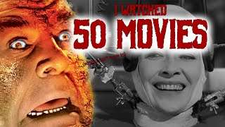 I Watched 50 Public Domain Horror Movies (Part 1)