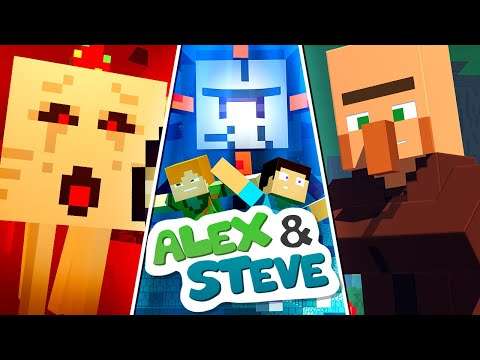 The Minecraft Life of Alex & Steve | MOVIE 1 | Minecraft Animation