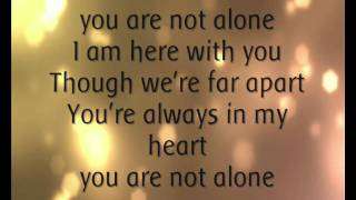 Michael Jackson – You Are Not Alone