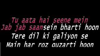 KAUN TUJHE YUN Karaoke with Lyrics M.S DHONI