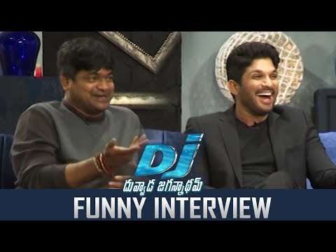 Allu Arjun and Harish Shankar Super Funny Interview About DJ Duvvada Jagannadham | Hilarious | TFPC