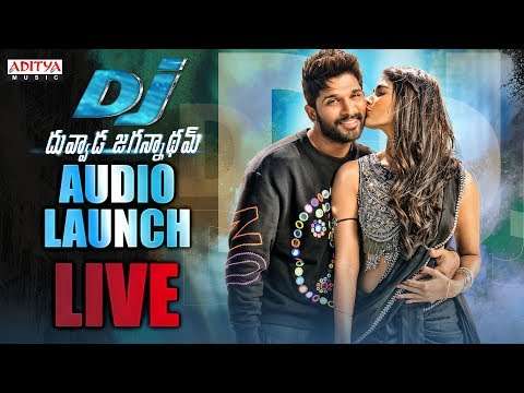 DJ – Duvvada Jagannadham Audio Launch Live || AlluArjun Pooja Hegde Harish Shankar DSP