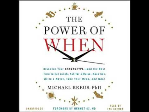 The Power Of When Discover Your Chronotype by Michael Breus Audiobook