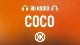 24kGoldn – Coco Ft. DaBaby (8D AUDIO) 🎧