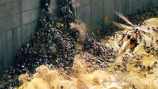 Zombie Attack in Jerusalem (that wall wasn't high enough…) | World War Z | CLIP