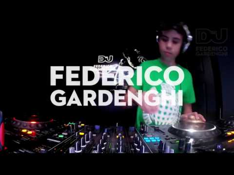 Federico Gardenghi – 12 Year Old Techno DJ – Exclusive Live DJ Set