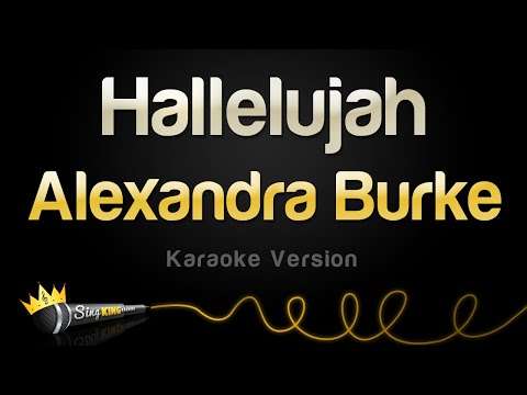 Alexandra Burke – Hallelujah (Karaoke Version)