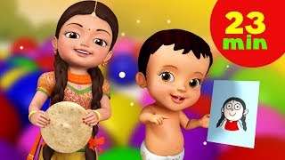 Mummy Ki Roti Gol Gol Rhyme and Much More Hindi Rhymes for Children Infobells