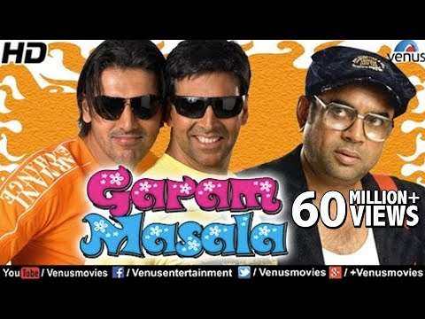 Garam Masala (HD) Full Movie | Hindi Comedy Movies | Akshay Kumar Movies | Latest Bollywood Movies