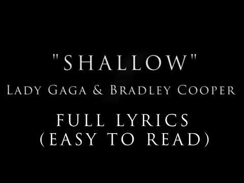 Shallow – Lady Gaga [Lyrics]