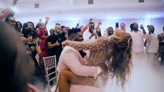 BRIDE “BUNNY” SURPRISES HUSBAND "PINK SWEAT$" W/ BEYONCE PERFORMANCE/DANCE AT THEIR WEDDING