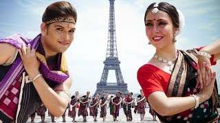 Sambalpuri dance at the Eiffel Tower (Paris France) | Rasarkeli Bo