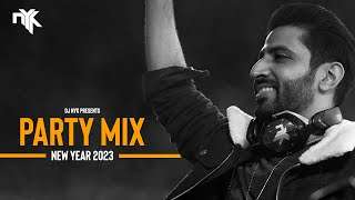 DJ NYK ? New Year 2023 Party Mix | Yearmix | Non Stop Bollywood, Punjabi, English Remix Songs