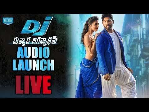 DJ Duvvada Jagannadham Audio Launch LIVE | Allu Arjun I Pooja Hegde I Harish Shankar I DSP