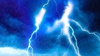 EPIC THUNDER & RAIN | Rainstorm Sounds For Relaxing Focus or Sleep | White Noise 10 Hours