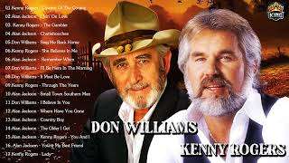 Kenny Rogers Alan Jackson Dolly Parton Don Williams.: Greatest Hits ♪ღ♫ Country Songs 70s 80s 90s