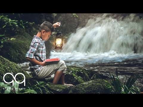 Relaxing Music for Study Concentration & Focus   Post Rock Guitar   Nature Footage