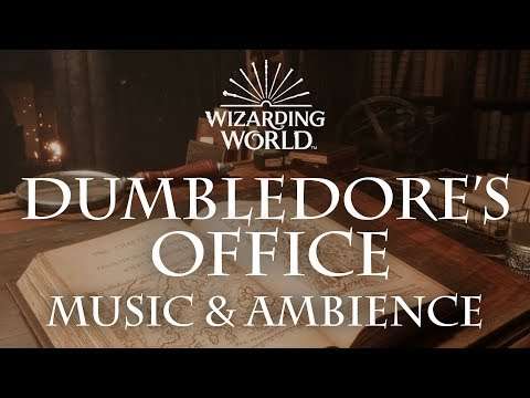 Harry Potter Music & Ambience | Dumbledore’s Office – Office Sounds for Sleep Study Relaxing