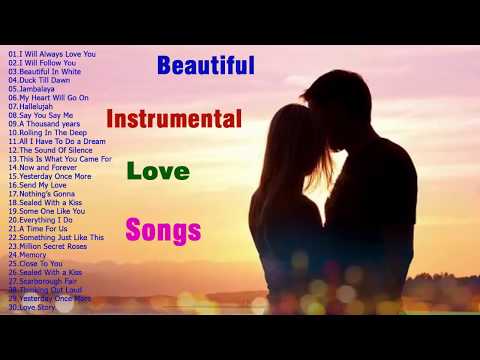 Top 50 Relaxing Instrumental Music – Beautiful Romantic Saxophone Guitar Violin Love Songs