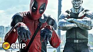 Deadpool vs Colossus  Hand Cut Off Scene | Deadpool (2016) Movie Clip HD 4K