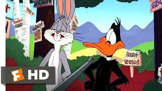 Looney Tunes: Back in Action (2003) – Bugs Bunny vs. Daffy Duck Scene (1/9) | Movieclips